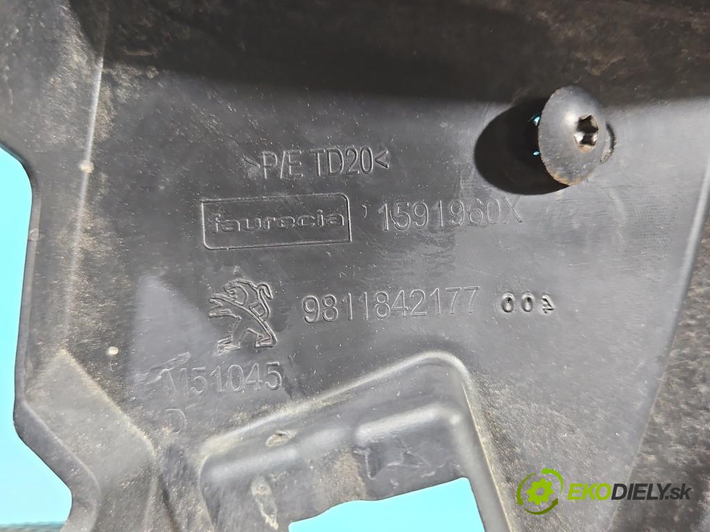 Peugeot Expert III 2016- 2.0 hdi 122 hp manual 90 kW 1997 cm3 5- Boty: nárazníku přední pravý 9811842177