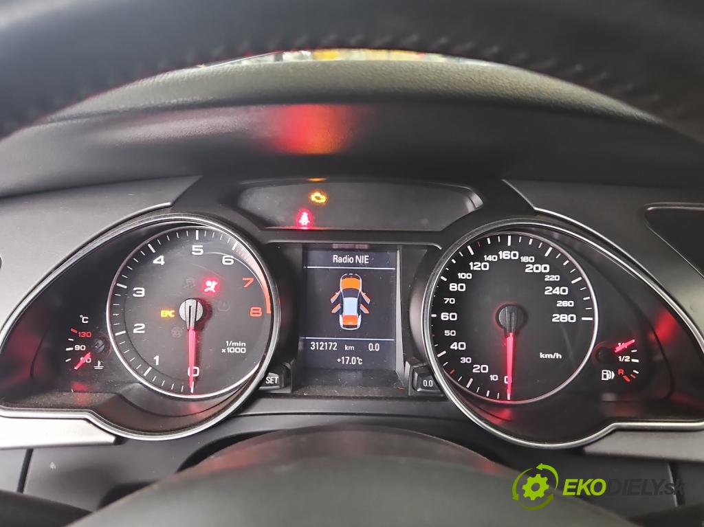 Audi A5 8T 2007-2016 2.0 TFSI 211KM manual 155 kW 1984 cm3 5- prístrojovka/ budíky 8T0920931C (Prístrojová doska)