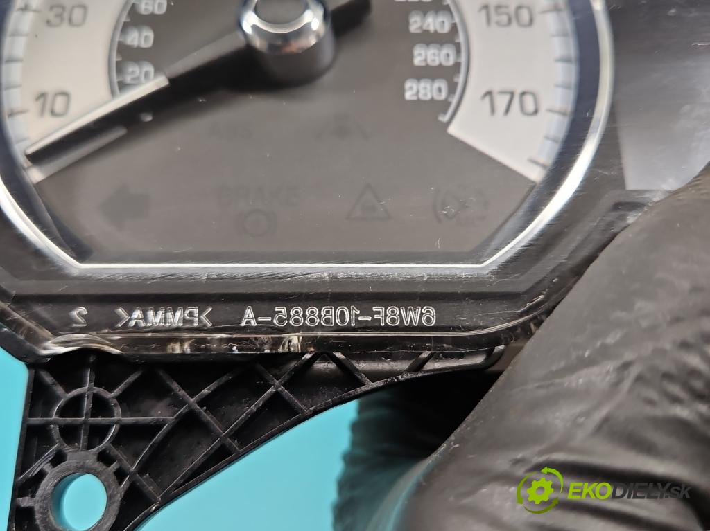 Jaguar XF I X250 2007-2015 5.0 V8 automatic 283 kW 5000 cm3 4- prístrojovka/ budíky VP9X2F-10849-CF (Prístrojová doska)