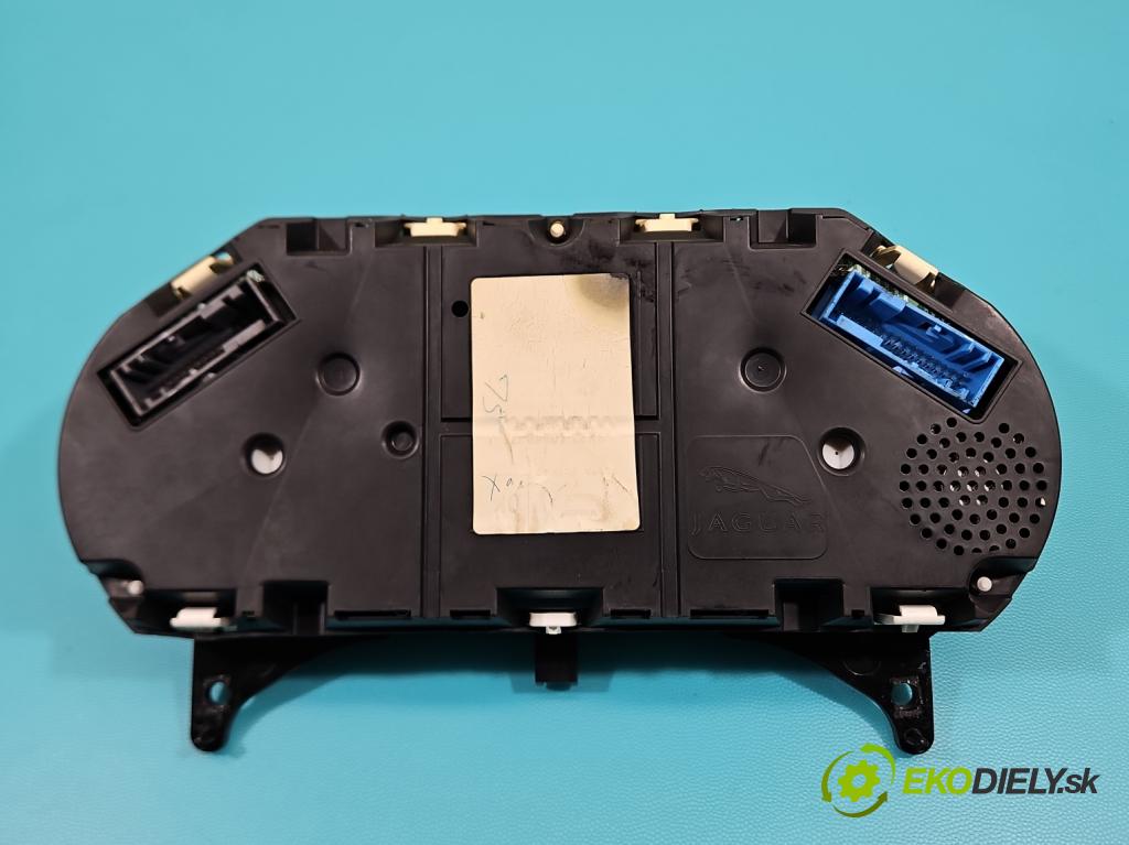 Jaguar XF I X250 2007-2015 5.0 V8 automatic 283 kW 5000 cm3 4- prístrojovka/ budíky VP9X2F-10849-CF (Prístrojová doska)