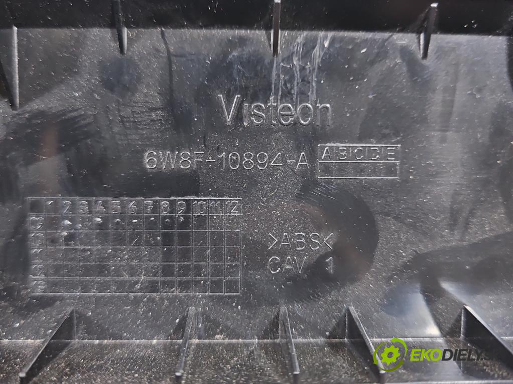 Jaguar XF I X250 2007-2015 5.0 V8 automatic 283 kW 5000 cm3 4- prístrojovka/ budíky VP9X2F-10849-CF (Prístrojová doska)