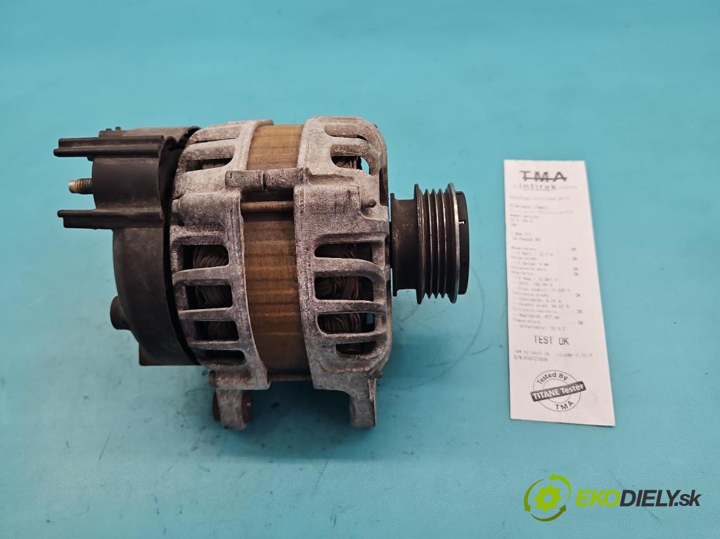 Dacia Sandero II 2012-2020 1.0 12V 73 HP manual 54 kW 999 cm3 5- Alternator  (Alternátor)