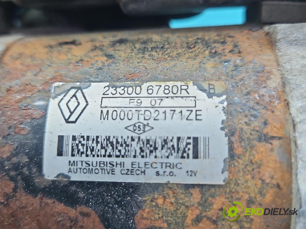 Dacia Sandero II 2012-2020 1.0 12V 73 HP manual 54 kW 999 cm3 5- štartér 233006780R (Štartér)