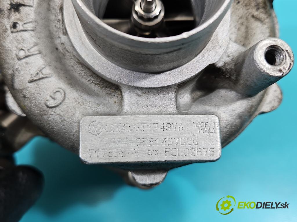 Vw Passat B5 1995-2005 1.9 tdi 131 hp manual 96 kW 1896 cm3 4- Turbodmychadlo 717858-3 (Turbodúchadla (kompletní))