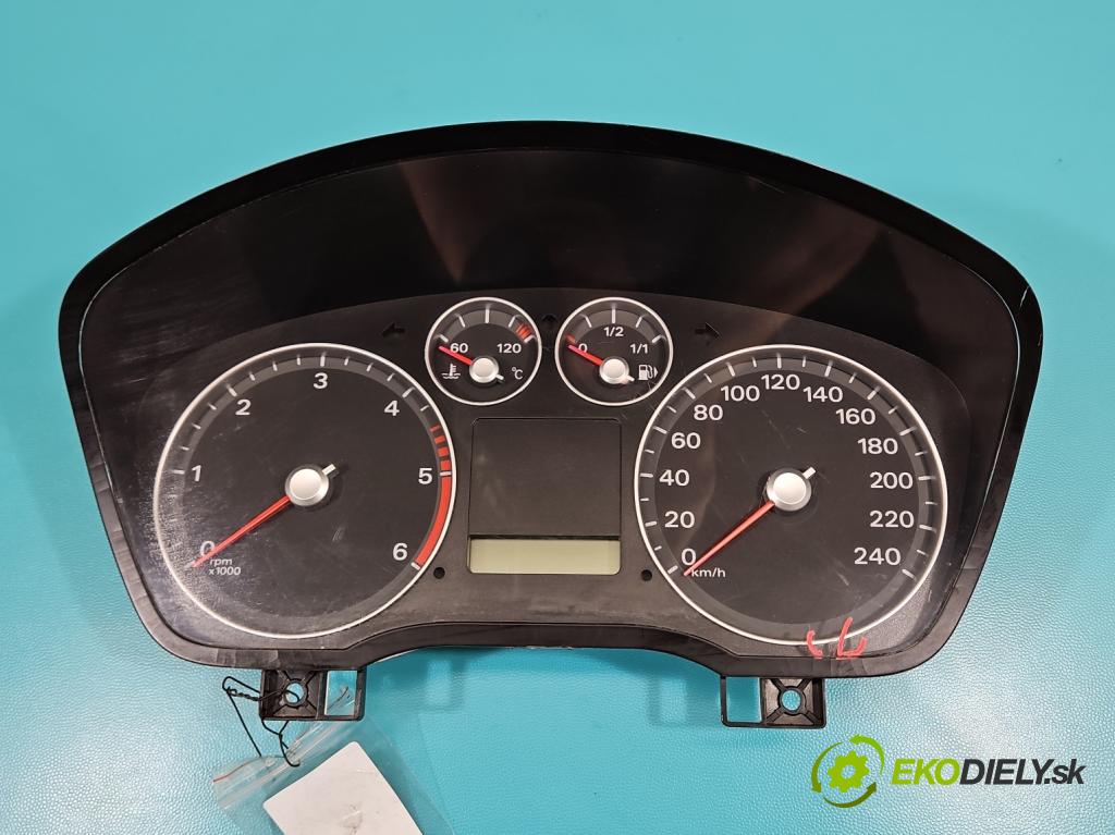 Ford Focus Mk2 2004-2011 1.6 tdci 90 HP manual 66 kW 1560 cm3 5- prístrojovka/ budíky 4M5T-10849-GP (Prístrojová doska)