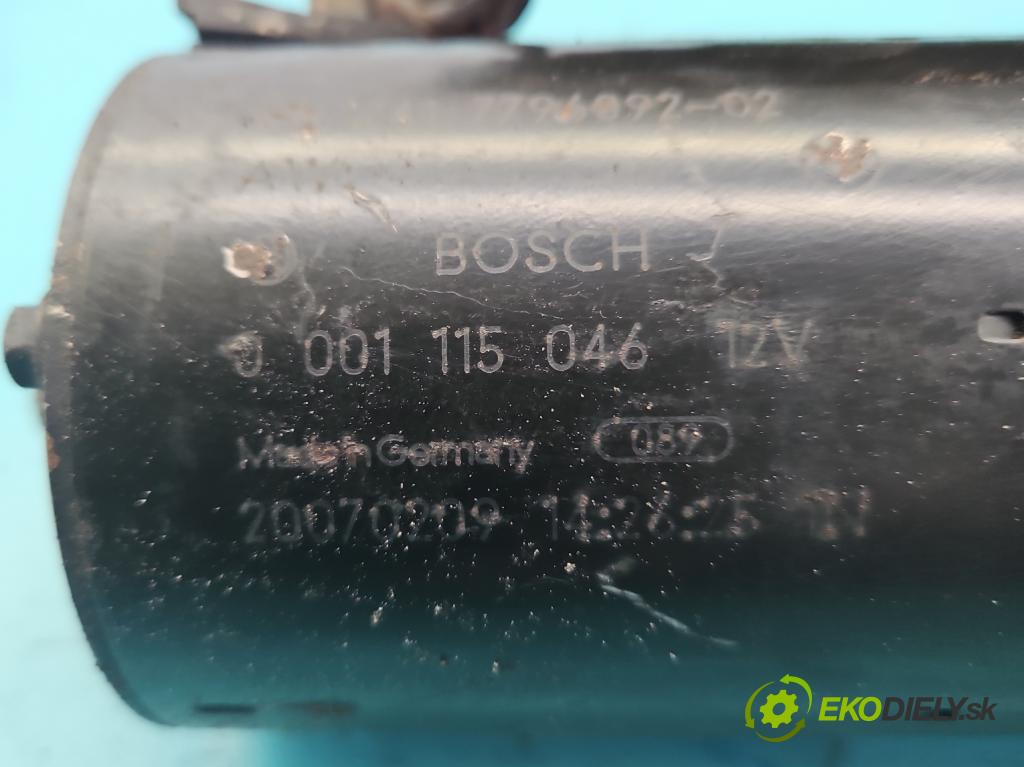 Bmw 3 E90 2005-2013 2.0d 163 HP manual 120 kW 1995 cm3 4- štartér 0001115046 (Štartér)