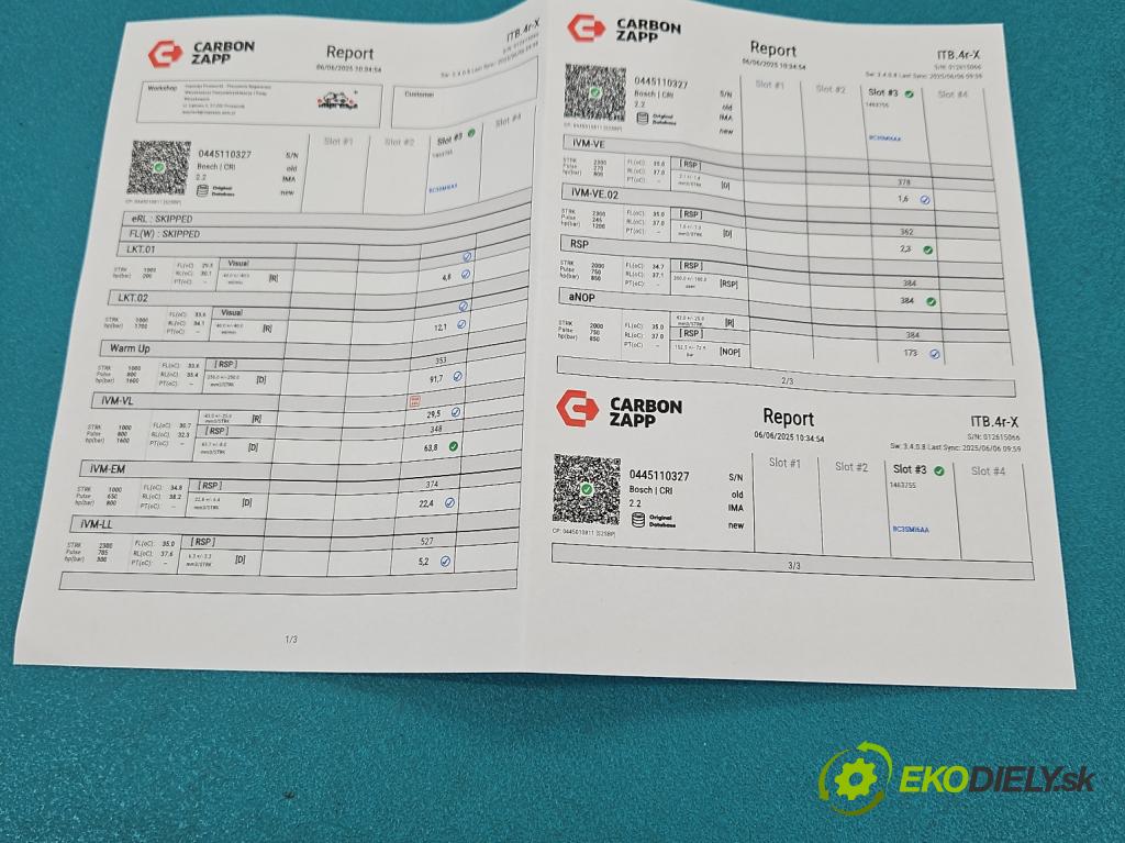 Opel Astra IV 2009-2015 2.0 cdti 165 HP automatic 121 kW 1956 cm3 5- vstrek 0445110327 (Vstrekovač paliva)