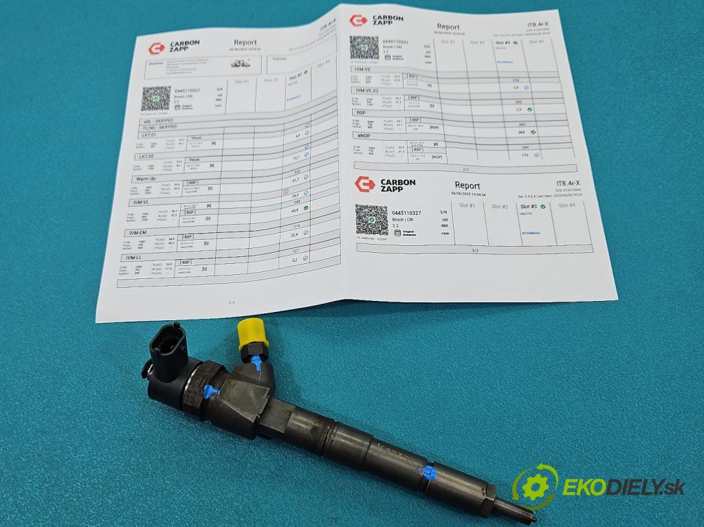 Opel Astra IV 2009-2015 2.0 cdti 165 HP automatic 121 kW 1956 cm3 5- vstrek 0445110327 (Vstrekovač paliva)
