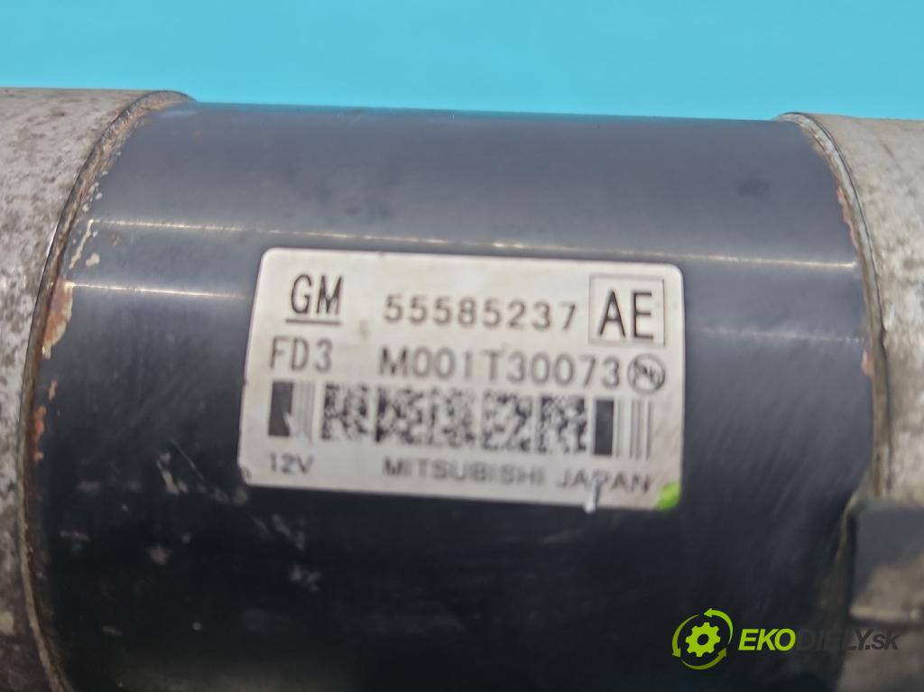 Opel Astra IV 2009-2015 2.0 cdti 165 hp automatic 121 kW 1956 cm3 5- startér: 55585237 (Startér)