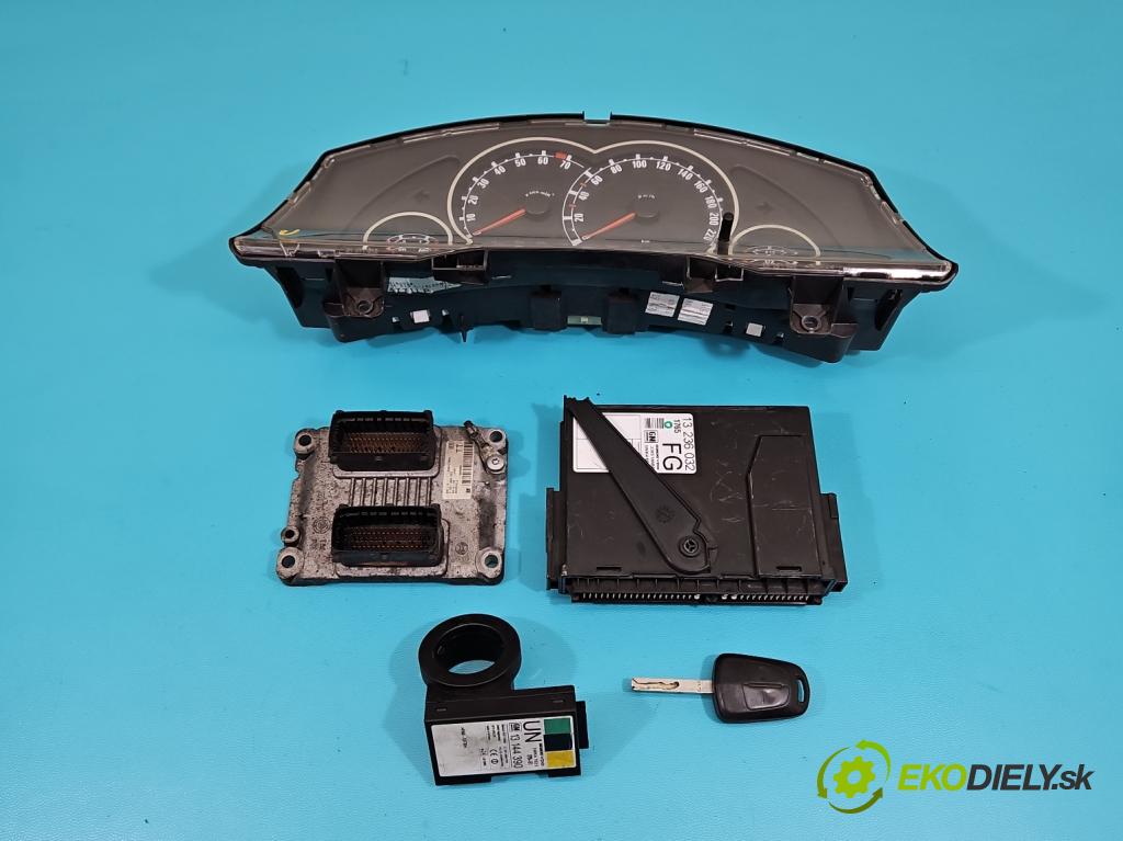 Opel Meriva A 2002-2010 1.4 16V 90 HP manual 66 kW 1364 cm3 5- riadiaca jednotka motora 0261208255