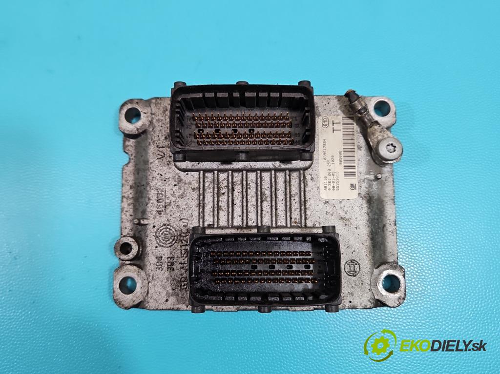 Opel Meriva A 2002-2010 1.4 16V 90 HP manual 66 kW 1364 cm3 5- riadiaca jednotka motora 0261208255
