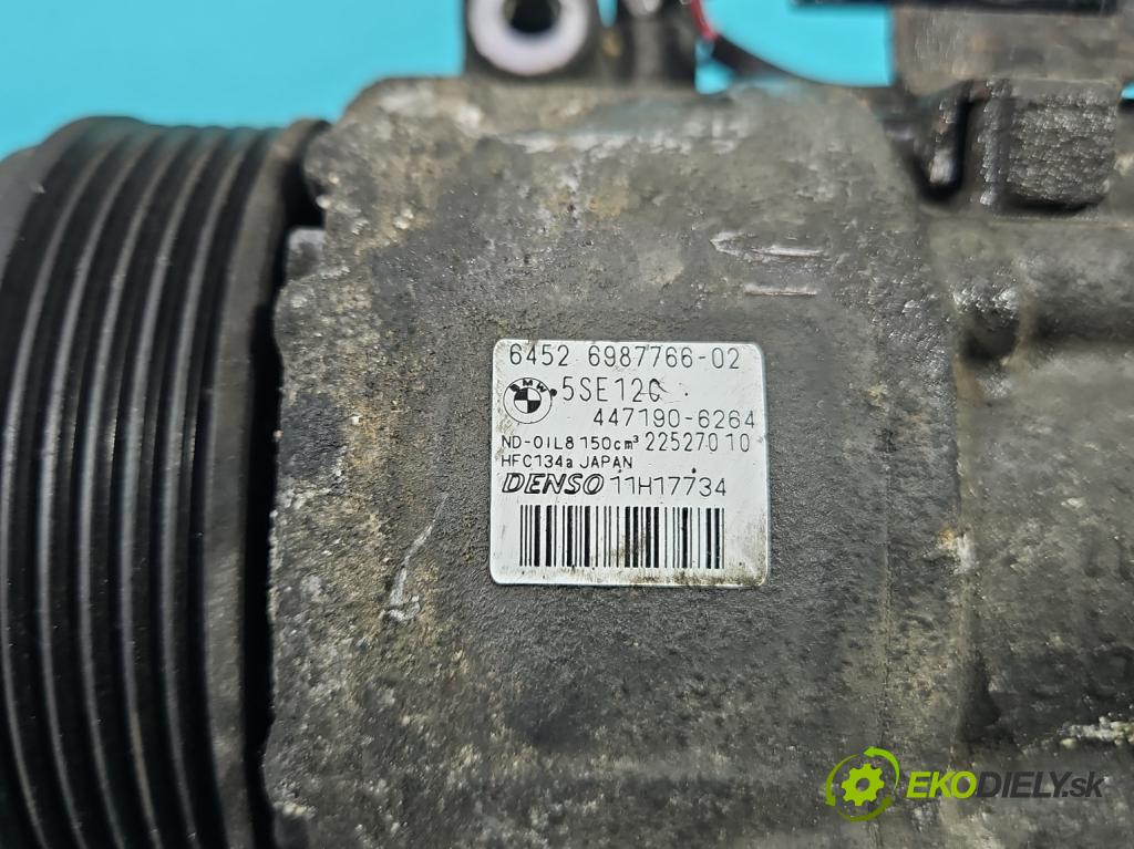 Bmw 3 E90 2005-2013 2.0d 163 HP manual 120 kW 1995 cm3 4- Kompresor: klimatizácie 22527010 (Kompresor klimatizácie)