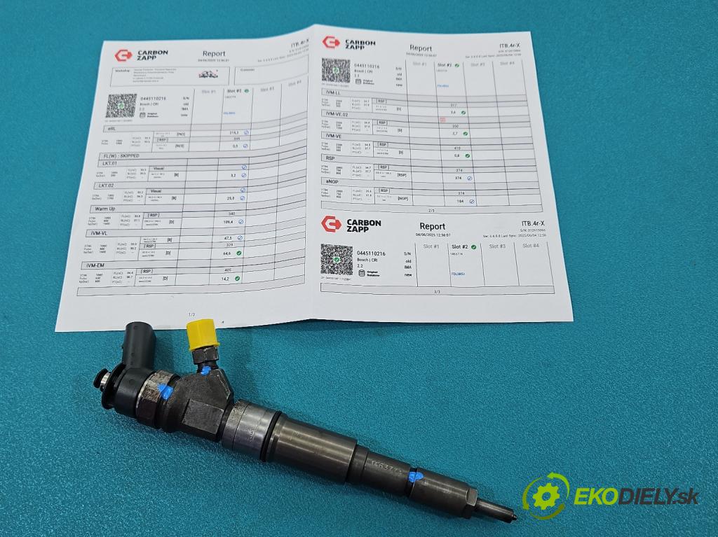 Bmw 3 E90 2005-2013 2.0d 163 HP manual 120 kW 1995 cm3 4- vstrek 0445110216 (Vstrekovač paliva)