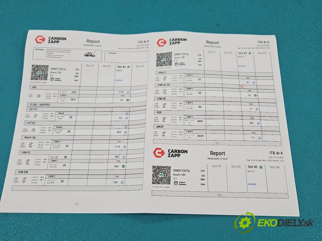 Bmw 3 E90 2005-2013 2.0d 163 HP manual 120 kW 1995 cm3 4- vstrek 0445110216 (Vstrekovač paliva)