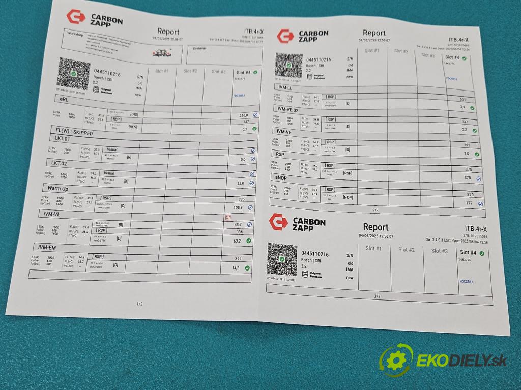 Bmw 3 E90 2005-2013 2.0d 163 HP manual 120 kW 1995 cm3 4- vstrek 0445110216 (Vstrekovač paliva)