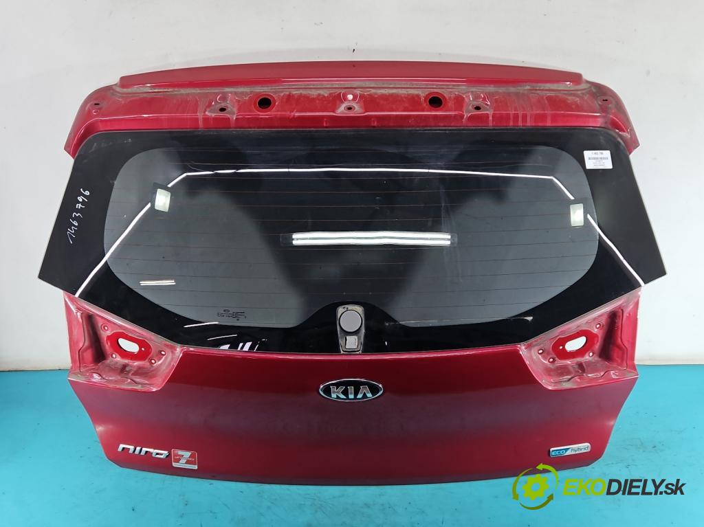 Kia Niro I 2016-2022 1.6 GDI 105 hp automatic 77,2 kW 1580 cm3 5- zadní kufrové dveře  (Zadní kapota (kufr))