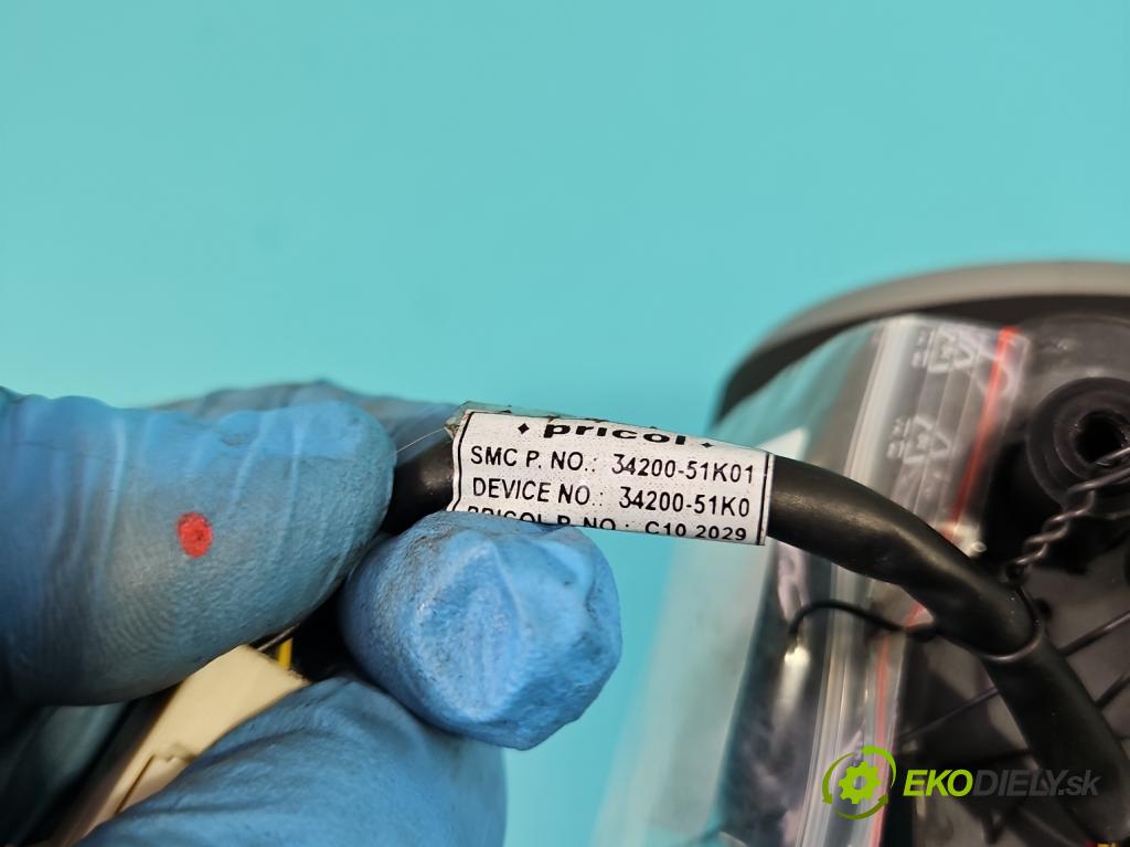 Suzuki Splash 1.2 16V 86 HP manual 63 kW 1242 cm3 5- prístrojovka/ budíky 34200-51K01 (Prístrojová doska)