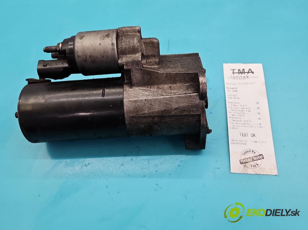 Audi A6 C6 2004-2011 2.0 tdi 140 HP manual 103 kW 1968 cm3 4- štartér 0001125053 (Štartér)
