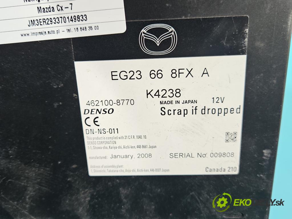 Mazda Cx-7 2.3 T 245KM automatic 180 kW 2260 cm3 5- Navigace: čtečka 462100-8770