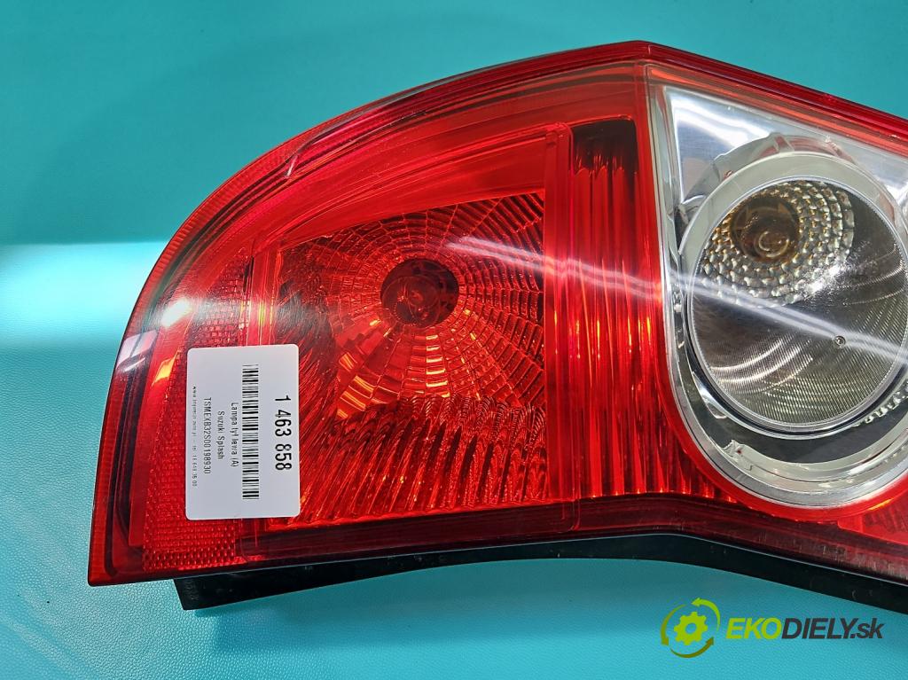 Suzuki Splash 1.2 16V 86 HP manual 63 kW 1242 cm3 5- svetlo / reflektor zadné ľavé 35604-51K10 (Kľučka dverí ostatné)