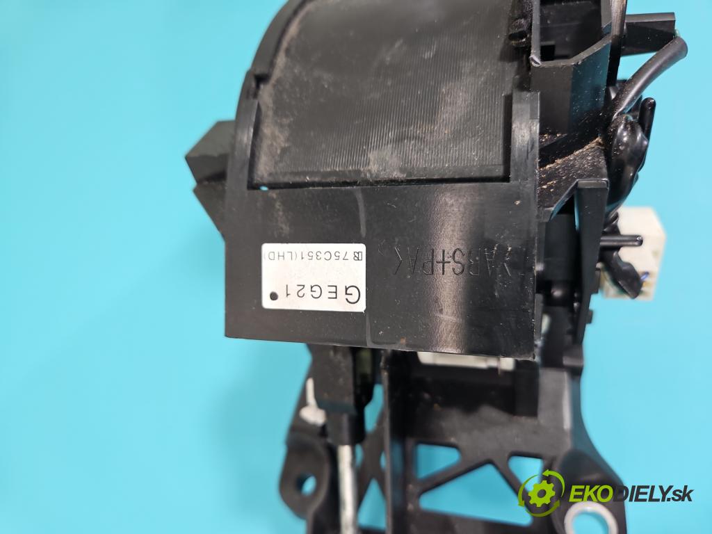 Mazda Cx-7 2.3 T 245KM automatic 180 kW 2260 cm3 5- Páka: Změny: stupeň,rýchlosť  (Rýchlostná páka (kulisa))