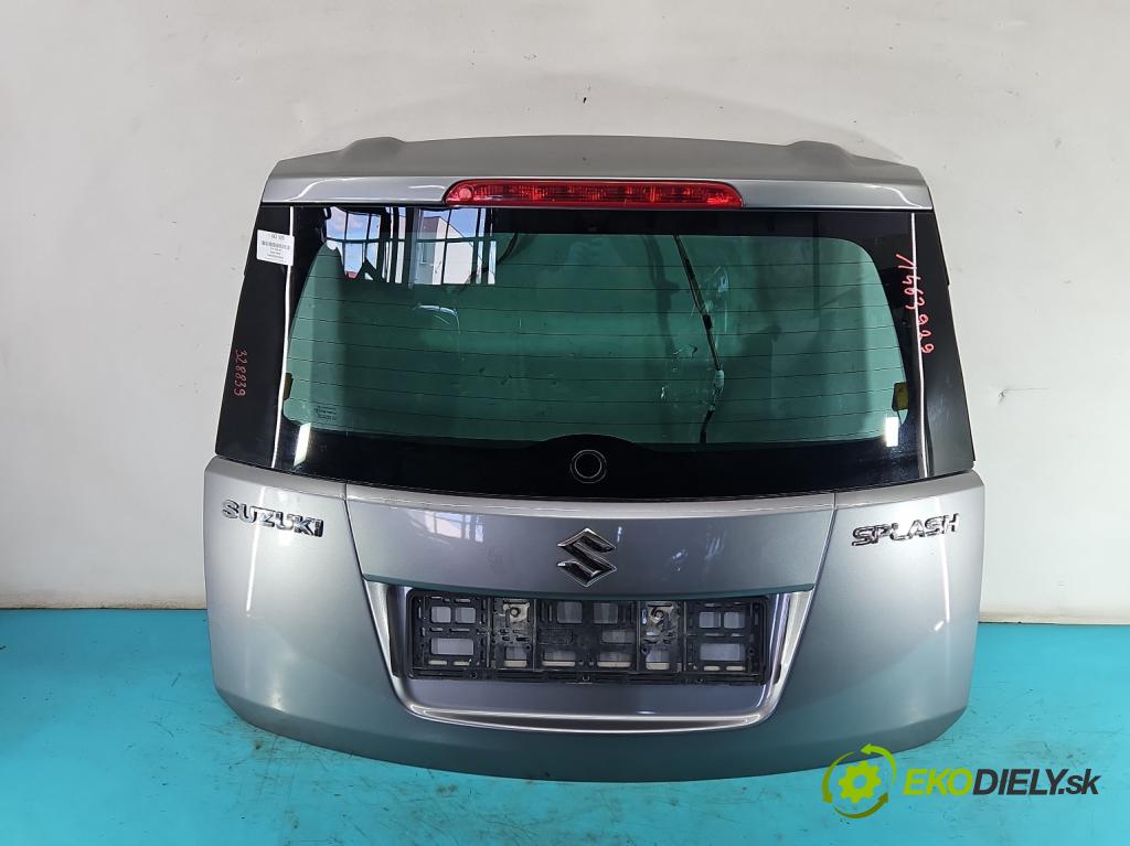 Suzuki Splash 1.2 16V 86 hp manual 63 kW 1242 cm3 5- zadní kufrové dveře  (Zadní kapota (kufr))