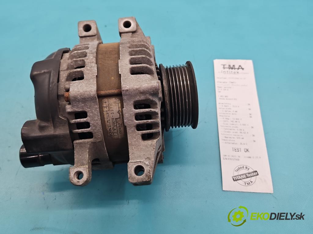 Honda Accord VII 2002-2008 2.2 140 HP manual 103 kW 2204 cm3 4- Alternator 104210-3911 (Alternátor)