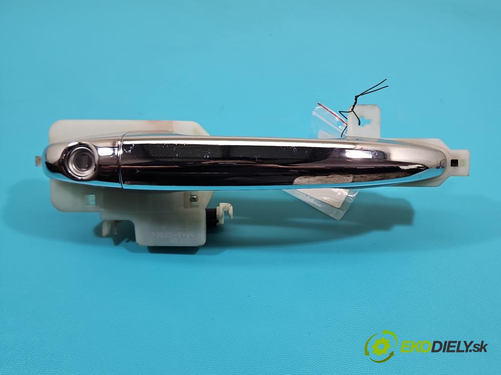 Kia Niro I 2016-2022 1.6 GDI 105 HP automatic 77,2 kW 1580 cm3 5- rukoväť predné ľavé mimo:  (Kľučka dverí vonkajšia predná ľavá)