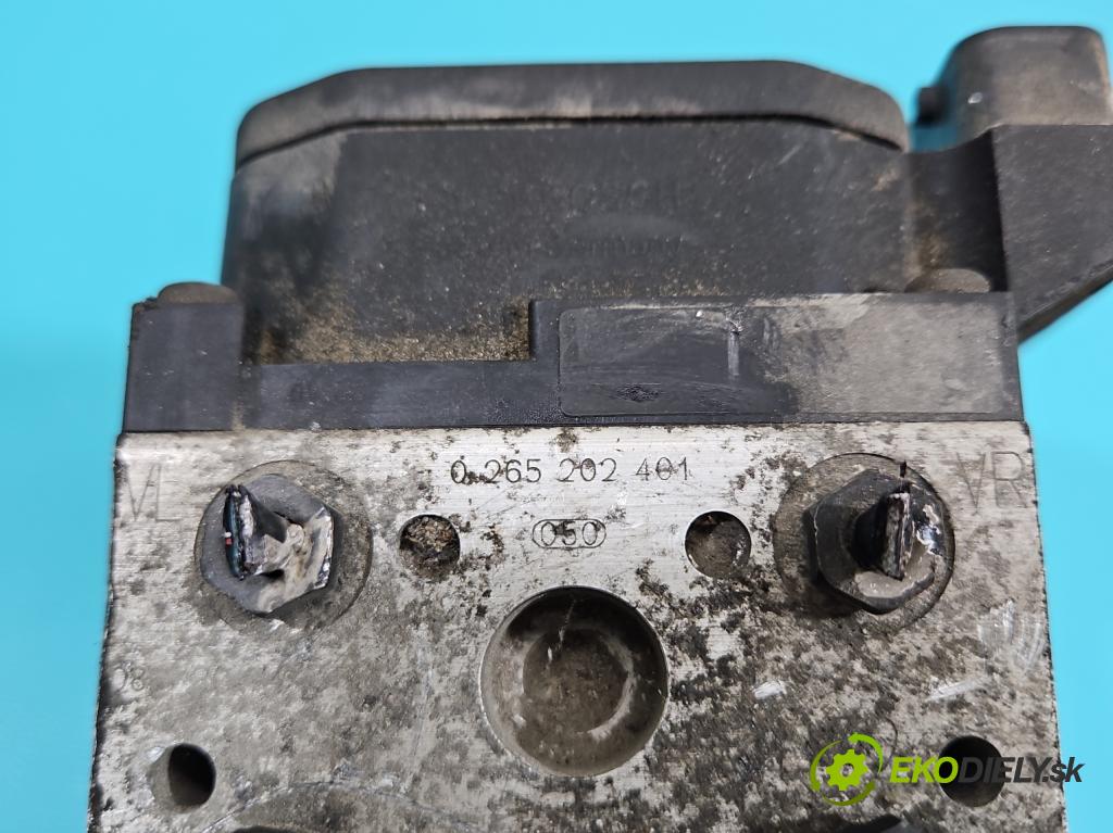 Vw Passat B5 1995-2005 1.9 tdi 116 HP manual 85 kW 1896 cm3 4- čerpadlo abs 0265202401 (Pumpa ABS)