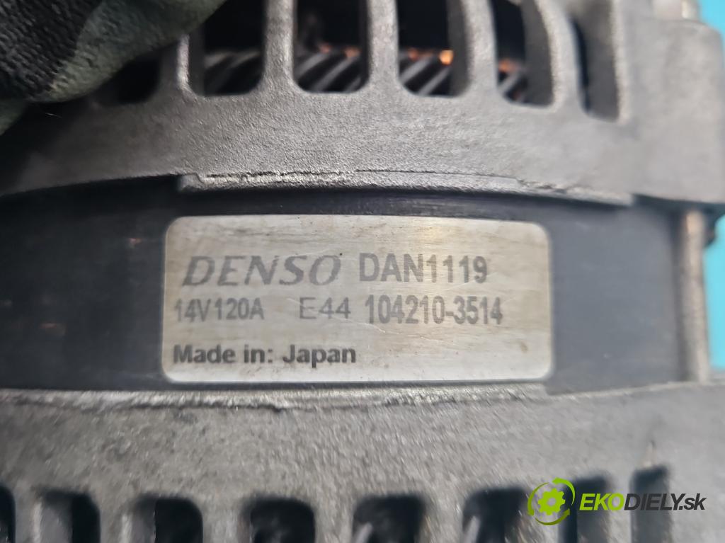 Ford Focus Mk2 2004-2011 1.6 tdci 90 HP manual 66 kW 1560 cm3 5- Alternator 104210-3514 (Alternátor)