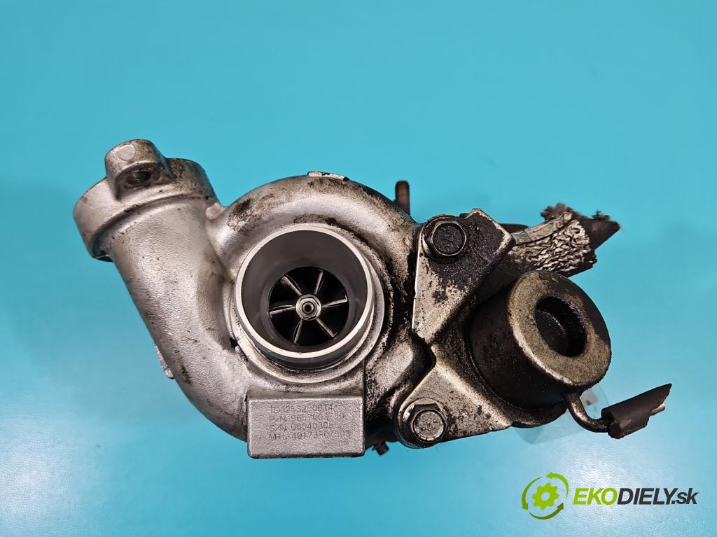 Ford Focus Mk2 2004-2011 1.6 tdci 90 HP manual 66 kW 1560 cm3 5- turbodúchadlo, turbo 49173-07503 (Turbodúchadlo (kompletné))