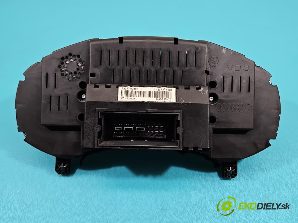 Skoda Octavia II 2004-2013 2.0 tdi 140 HP manual 103 kW 1968 cm3 5- prístrojovka/ budíky 1Z0920842D (Prístrojová doska)