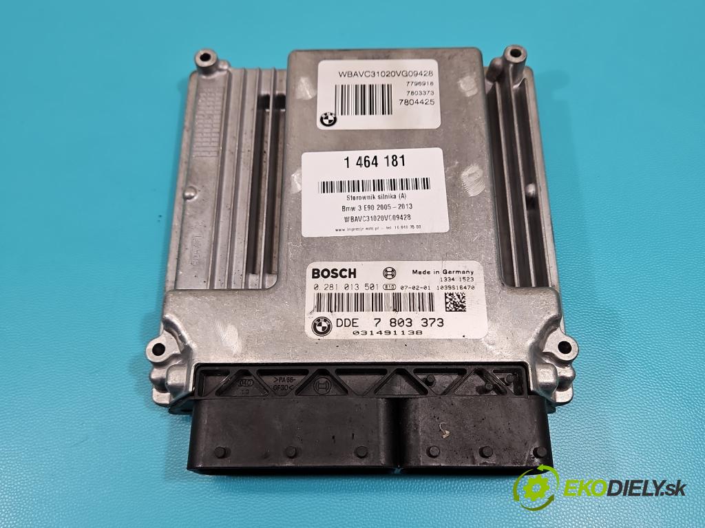 Bmw 3 E90 2005-2013 2.0d 163 HP manual 120 kW 1995 cm3 4- riadiaca jednotka motora 0281013501