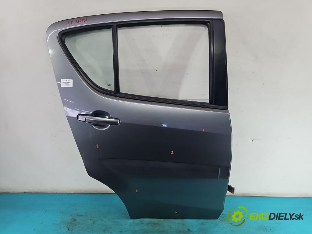 Suzuki Splash 1.2 16V 86 hp manual 63 kW 1242 cm3 5- dveře zadní pravé  (Klika dveří ostatní)