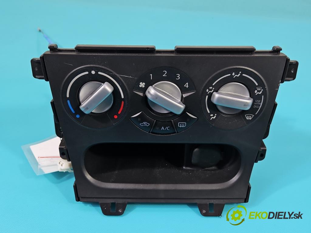 Suzuki Splash 1.2 16V 86 HP manual 63 kW 1242 cm3 5- panel kúrenia 39460-51K00
