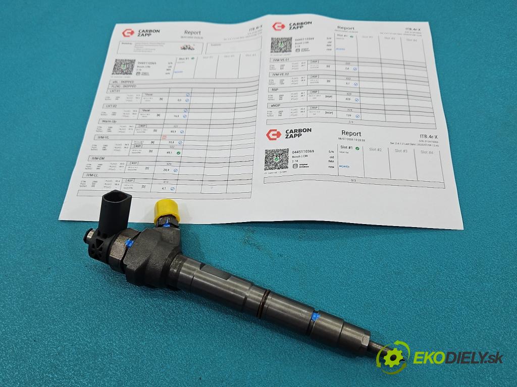 Skoda Yeti 2009-2017 2.0 tdi 140 HP manual 103 kW 1968 cm3 5- vstrek 0445110369 (Vstrekovač paliva)