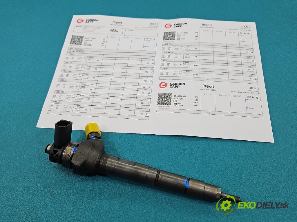 Skoda Yeti 2009-2017 2.0 tdi 140 HP manual 103 kW 1968 cm3 5- vstrek 0445110369 (Vstrekovač paliva)