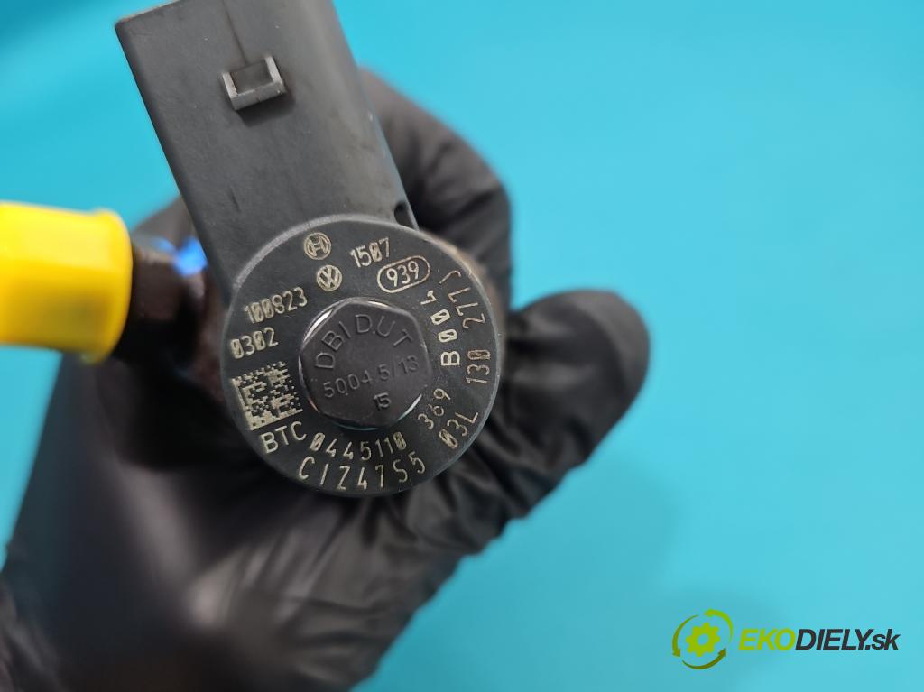 Skoda Yeti 2009-2017 2.0 tdi 140 HP manual 103 kW 1968 cm3 5- vstrek 0445110369 (Vstrekovač paliva)