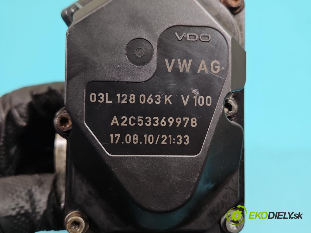 Skoda Yeti 2009-2017 2.0 tdi 140 HP manual 103 kW 1968 cm3 5- klapka 03L128063K (Škrtiaca klapka)