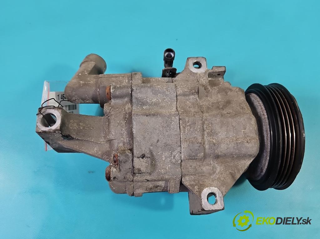 Suzuki Splash 1.2 16V 86 HP manual 63 kW 1242 cm3 5- Kompresor: klimatizácie 95200-51KA0 (Kompresor klimatizácie)