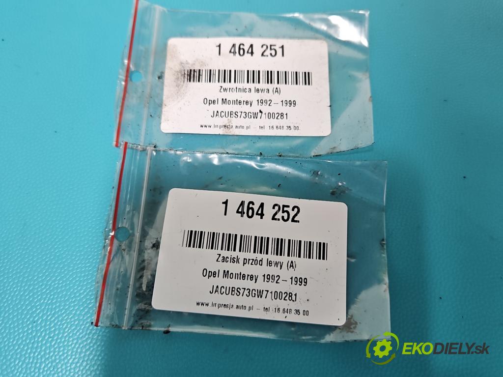 Opel Monterey 1992-1999 3.0 TD manual 117 kW 2999 cm3 5- náboj levé  (Náboj kola)