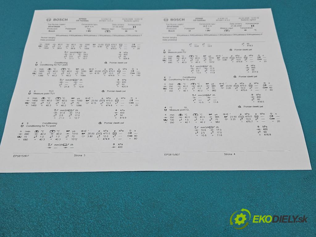 Audi A4 B7 2004-2008 2.0 tdi 140 hp automatic 103 kW 1968 cm3 5- vstřikovací čerpadlo 0414720229 (Vstřikovač paliva)