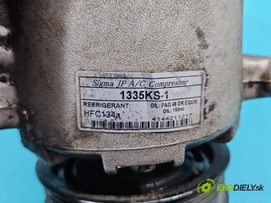 Audi A6 C6 2004-2011 2.0 tdi 140 HP manual 103 kW 1968 cm3 4- Kompresor: klimatizácie 1335KS-1 (Kompresor klimatizácie)