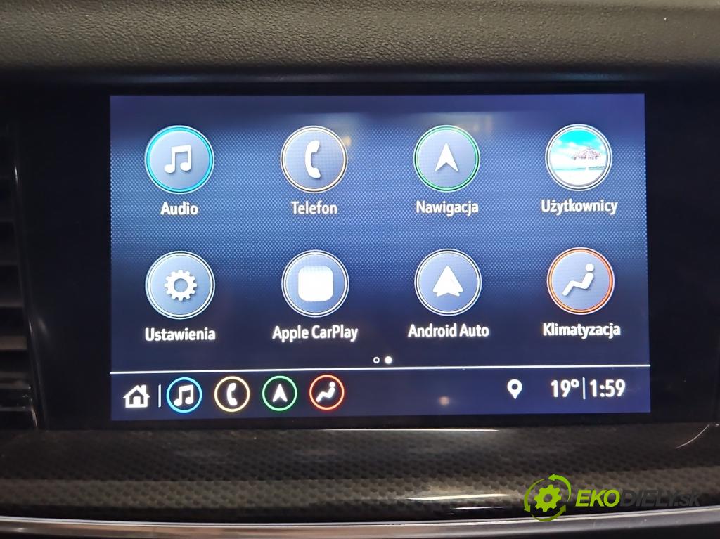 Opel Insignia B 2017-2022 2.0 cdti 174 HP automatic 128 kW 1995 cm3 5- Radio originál 39219212