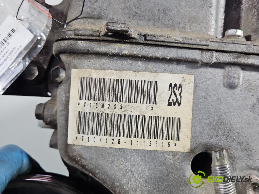 Suzuki Splash 1.2 16V 86 HP manual 63 kW 1242 cm3 5- motor benzín: K12B