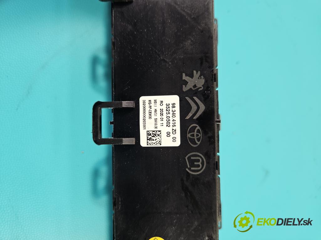 Peugeot Expert III 2016- 2.0 hdi 122 HP manual 90 kW 1997 cm3 5- panel kúrenia 98340416ZD