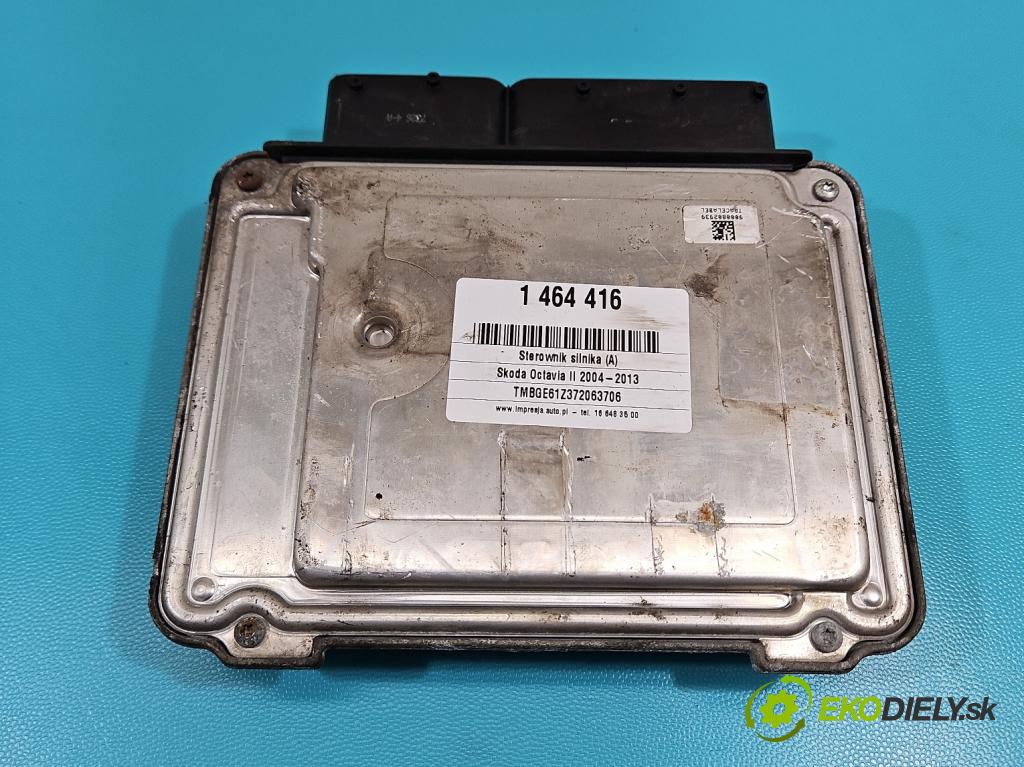 Skoda Octavia II 2004-2013 2.0 tdi 140 HP manual 103 kW 1968 cm3 5- riadiaca jednotka motora 03G906021LD