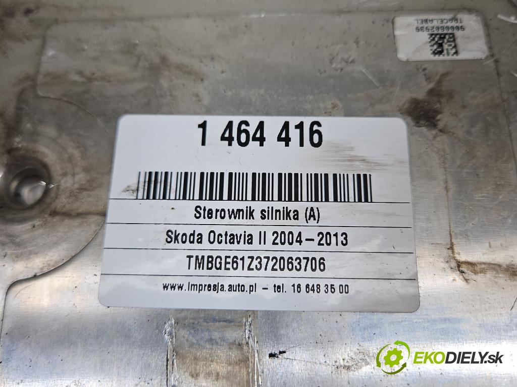 Skoda Octavia II 2004-2013 2.0 tdi 140 HP manual 103 kW 1968 cm3 5- riadiaca jednotka motora 03G906021LD