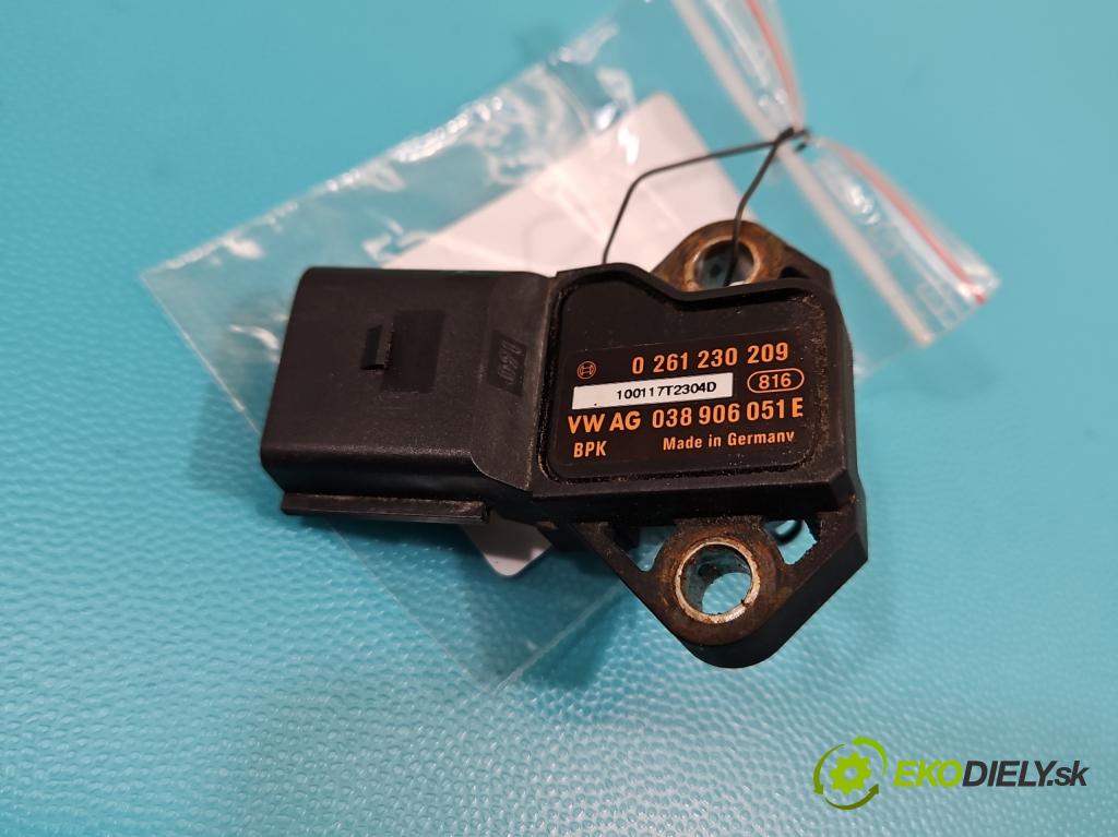 Audi A5 8T 2007-2016 2.0 TFSI 211KM manual 155 kW 1984 cm3 5- snímač tlaku vzduchu 0261230209