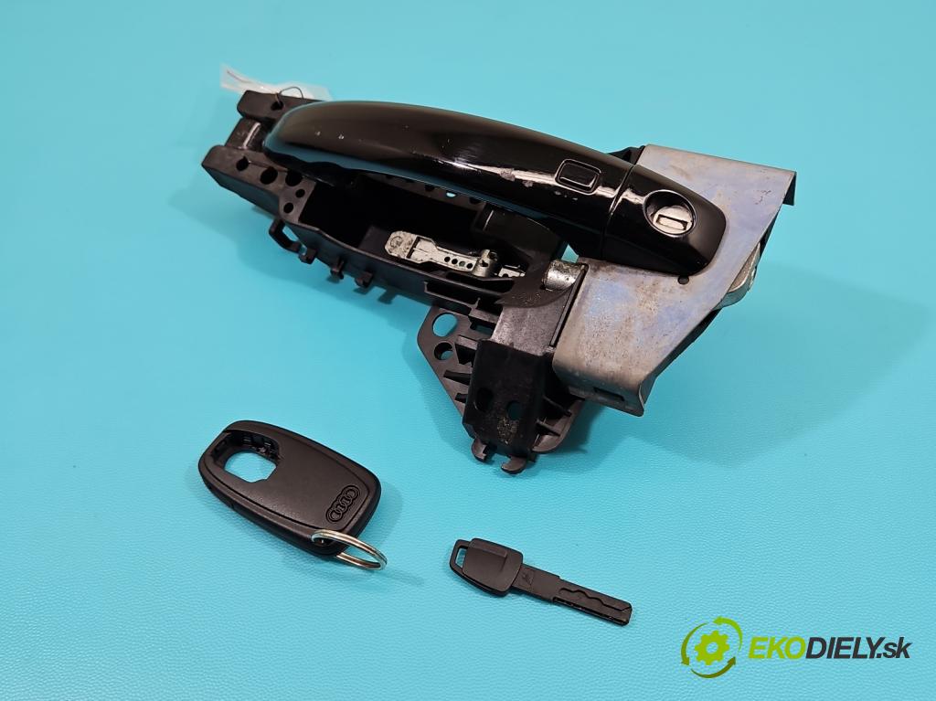 Audi A5 8T 2007-2016 2.0 TFSI 211KM manual 155 kW 1984 cm3 5- rukoväť predné ľavé mimo: 8T0837885A (Kľučka dverí vonkajšia predná ľavá)